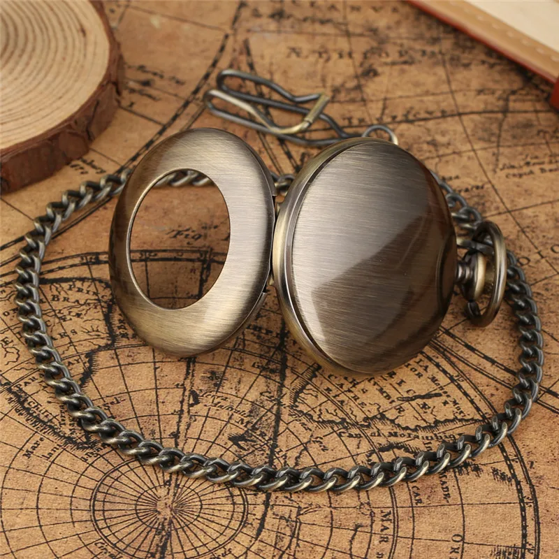 Pocket Watch Mechanical Skeleton Vintage - Vintage Skeleton Hand Winding Mechanical Pocket