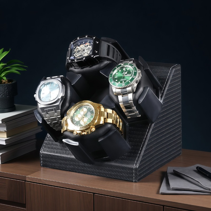 Watch Winder 4 Watches Automatic Silent - 3 4 Slot Silent Automatic Watch