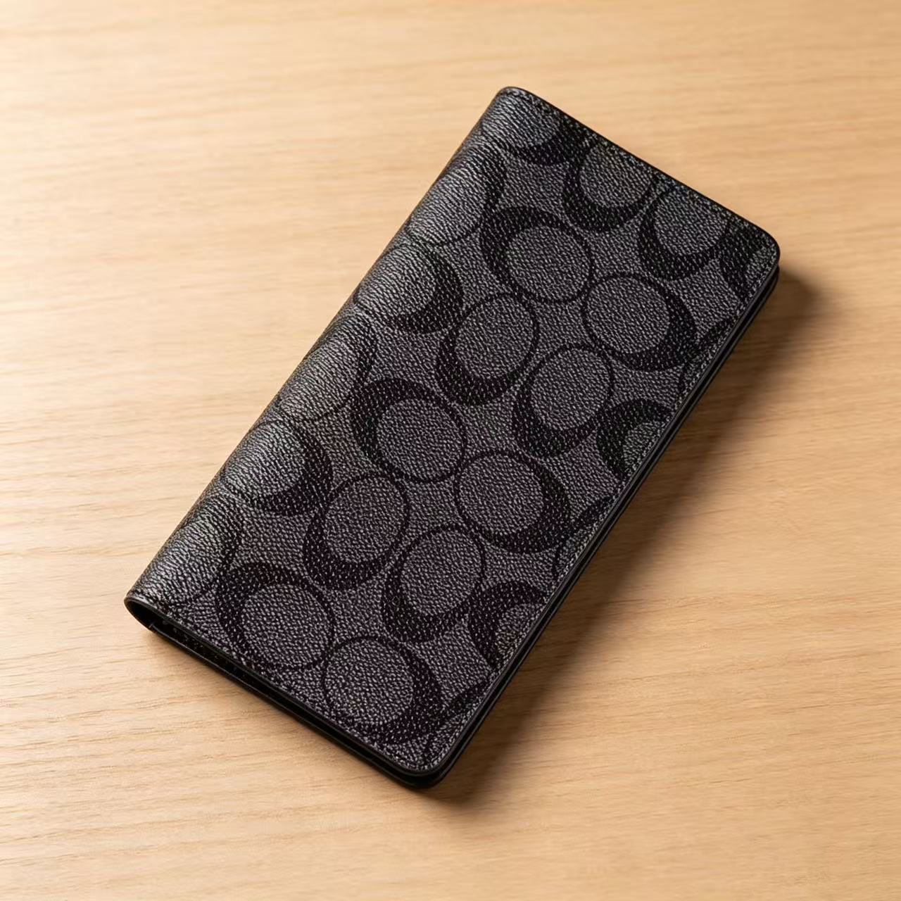 Leather Wallet Men RFID Blocki - Money Clip Minimalist Rfid Blocking ulasan dan harga