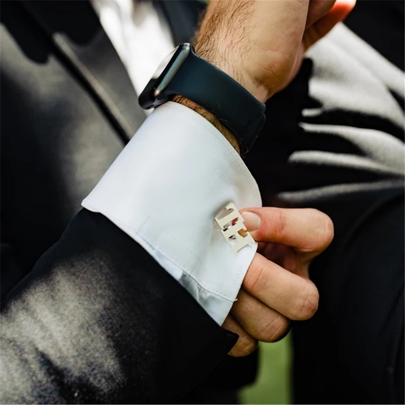 Custom Cufflinks for Mens Orig - Cufflinks Men Stainless Steel Luxury ulasan dan harga
