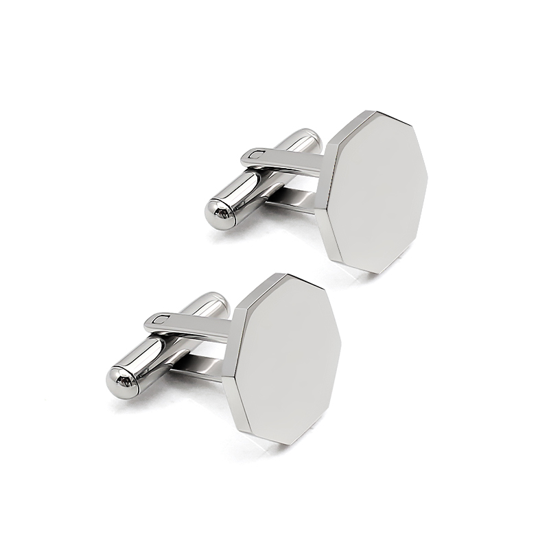 Luxury Unique Pentagonal Cuffl - Cufflinks Men Stainless Steel Luxury ulasan dan harga