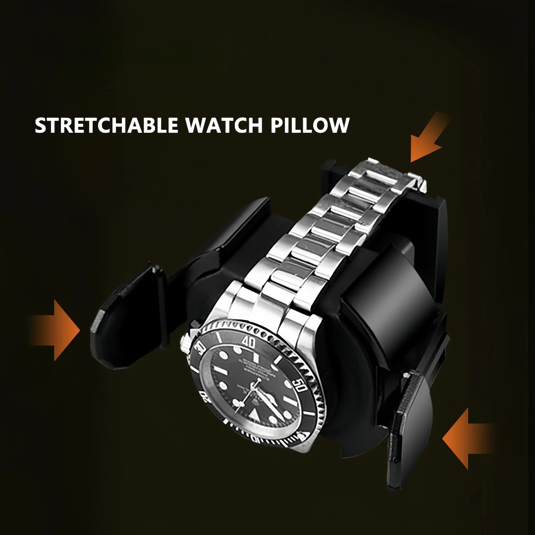 Luxury PU Leather Watch with H - Watch Winder 4 Watches Automatic Silent ulasan dan harga