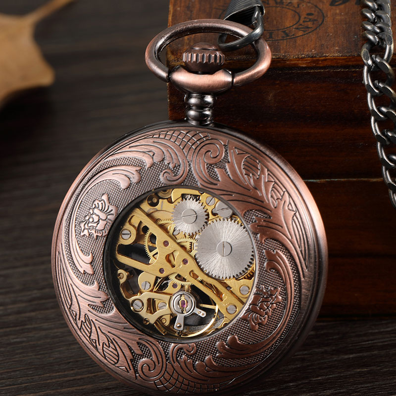 Vintage Fantasy Pegasus Horse  - Pocket Watch Mechanical Skeleton Vintage ulasan dan harga