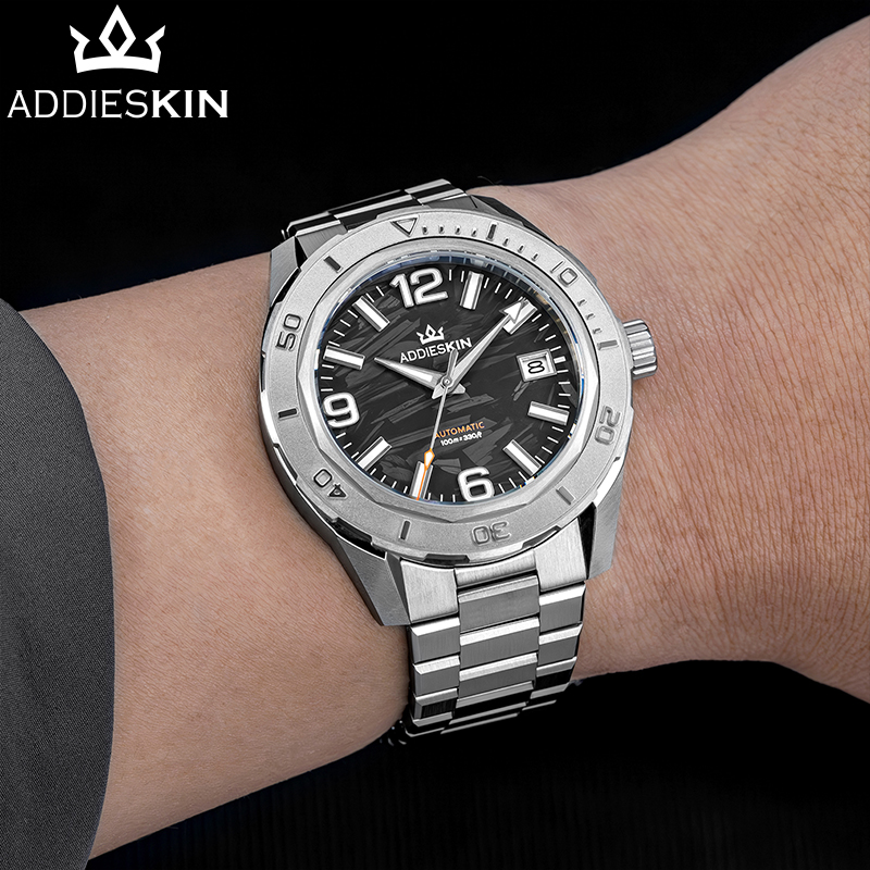 ADDIESKIN K007 Men Automatic M - Watch Display Storage Box Carbon Fiber ulasan dan harga