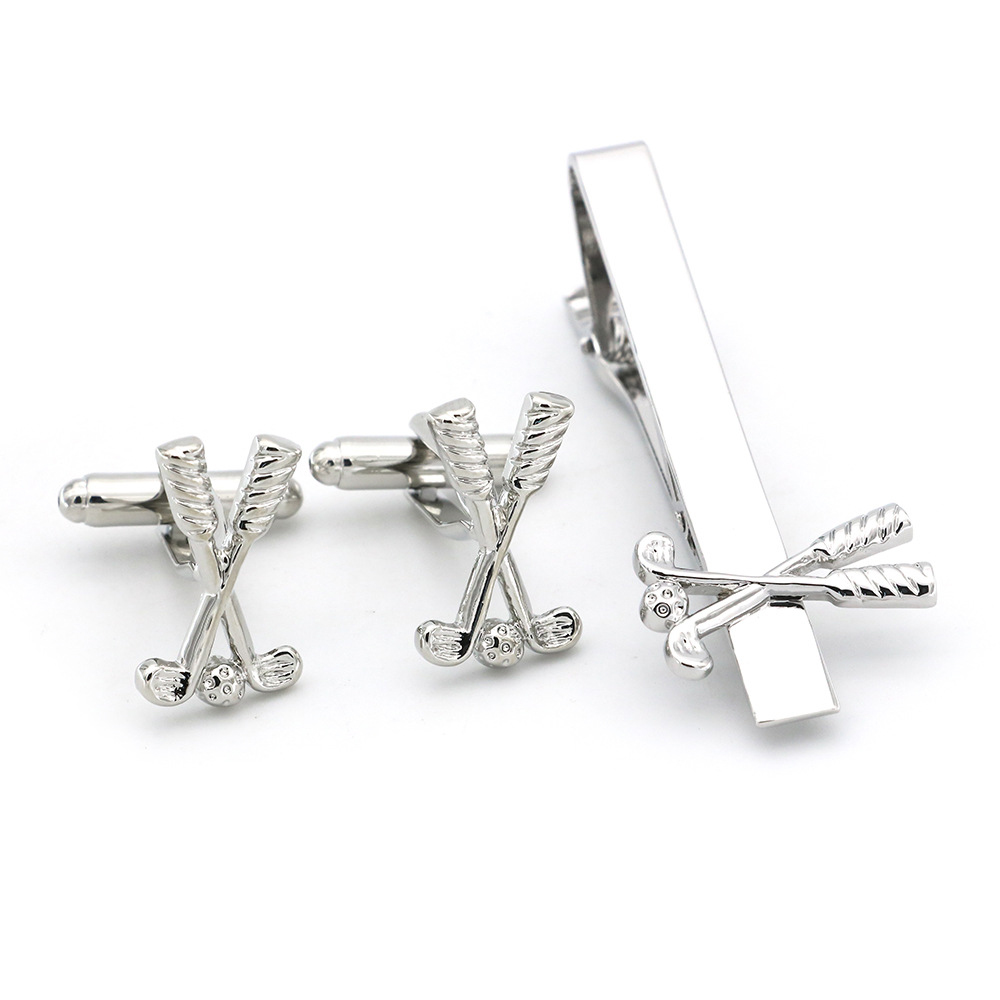 High Quality Cuff Tie Clip Set - Tie Clip Bar Set Stainless Steel ulasan dan harga