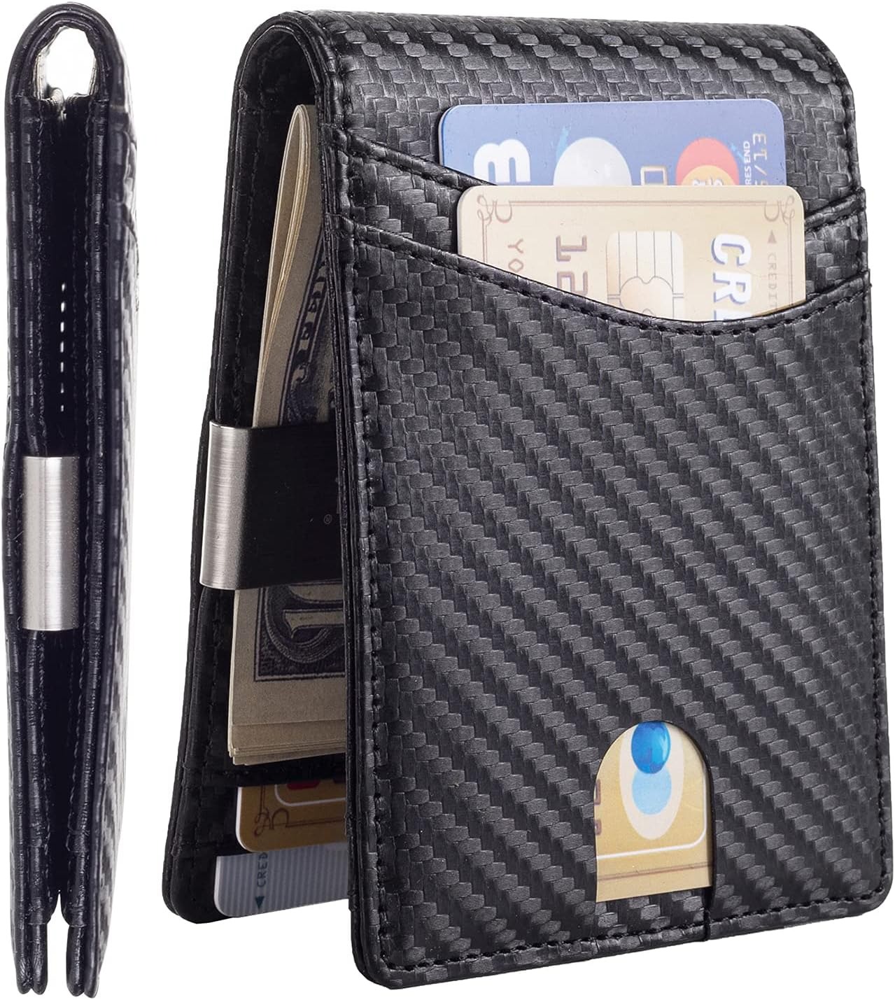 Mutural Minimalist Slim Wallet - Money Clip Minimalist Rfid Blocking ulasan dan harga