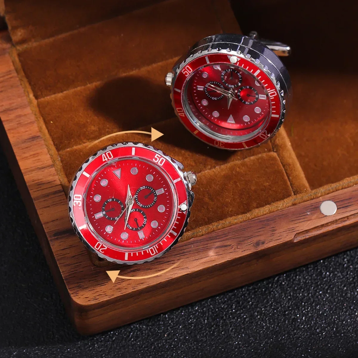 New Autumn Collection Light Lu - Cufflinks Men Stainless Steel Luxury ulasan dan harga