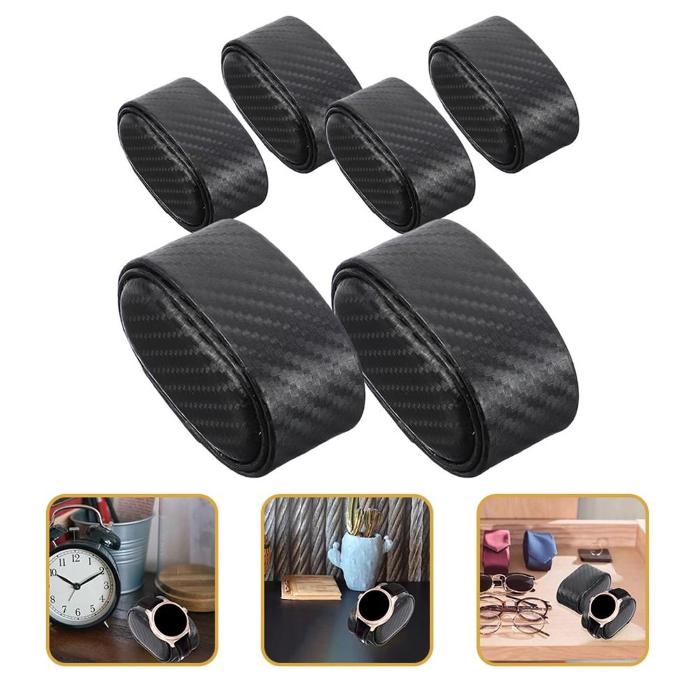 Carbon Fiber Texture Watch Dis - Watch Display Storage Box Carbon Fiber ulasan dan harga