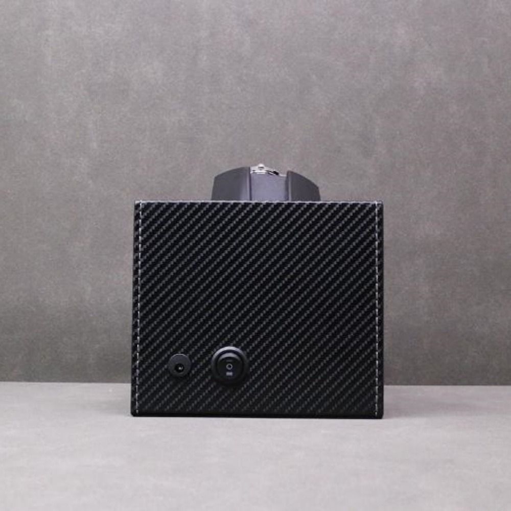 3-in-1 Automatic Watch Winder  - Watch Display Storage Box Carbon Fiber ulasan dan harga