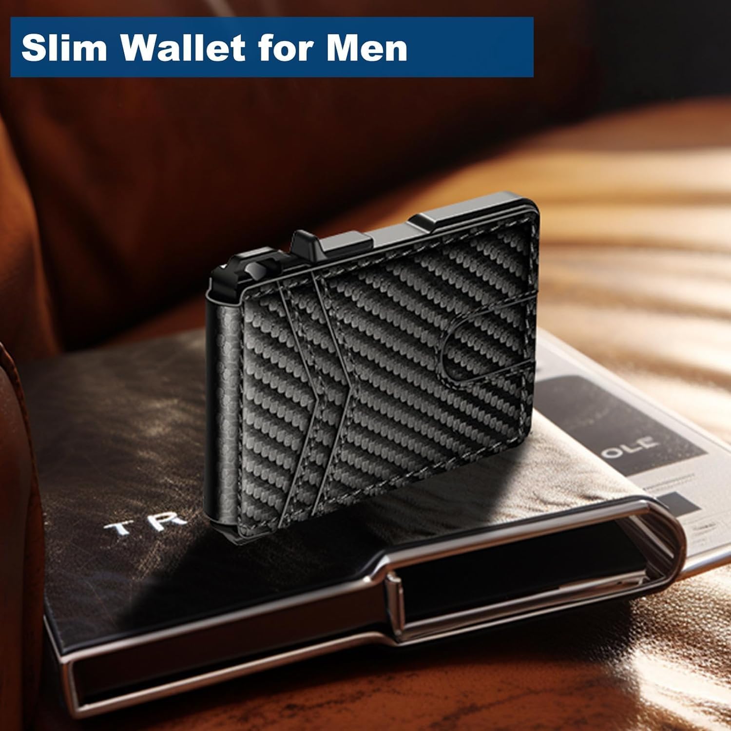 Slim Minimalist RFID Blocking  - Money Clip Minimalist Rfid Blocking ulasan dan harga