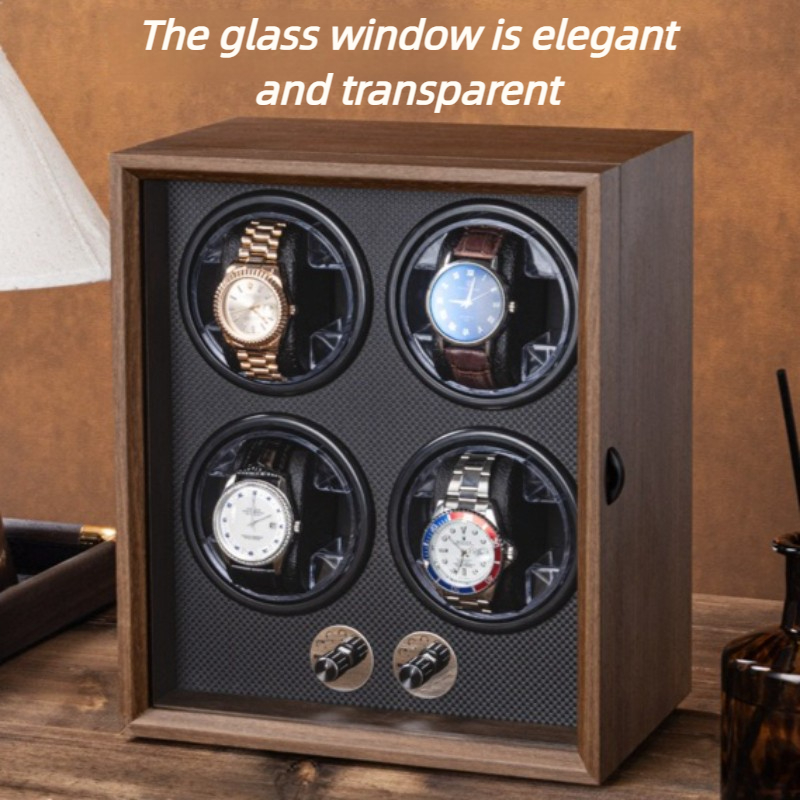 Automatic Watch Winder 2/4/6 S - Watch Winder 4 Watches Automatic Silent ulasan dan harga