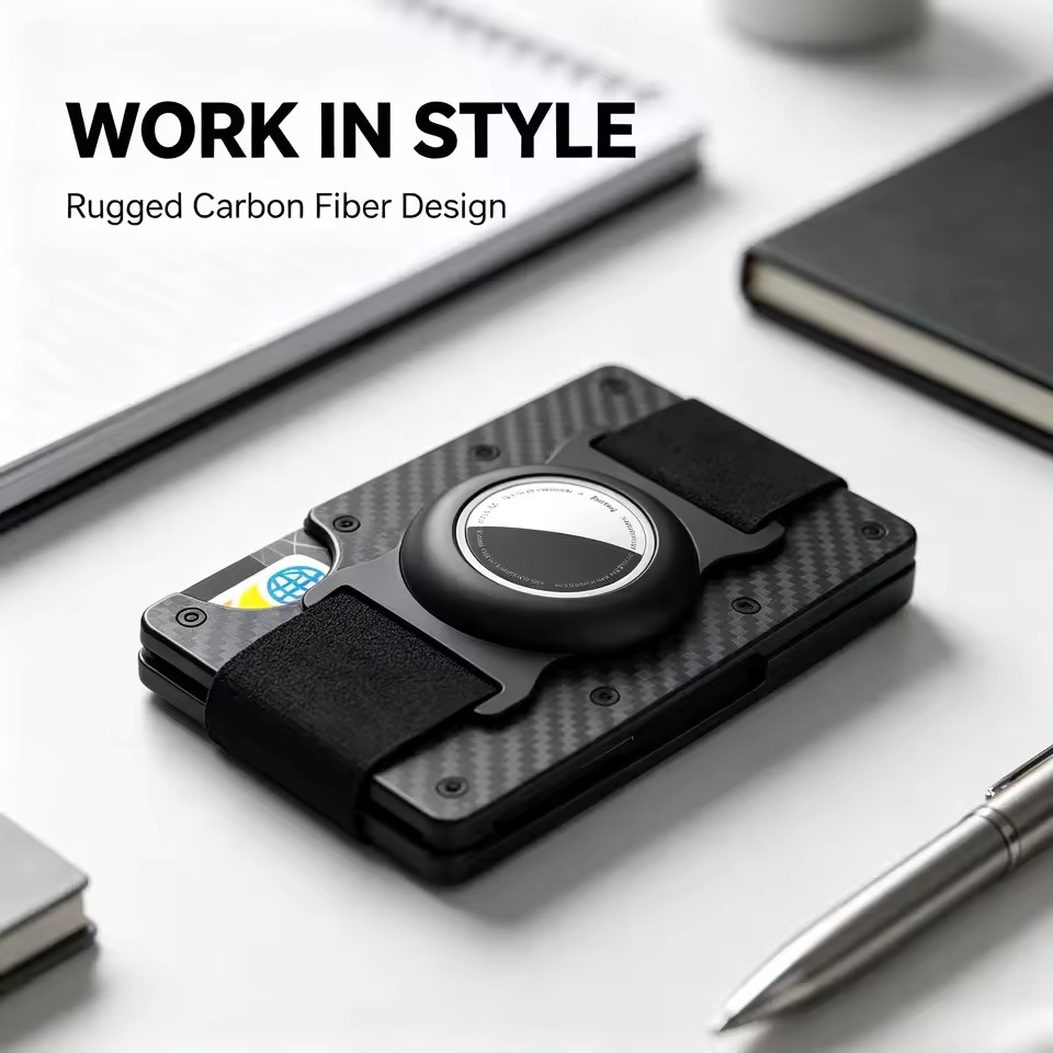 Aluminum Minimalist Wallet RFI - Money Clip Minimalist Rfid Blocking ulasan dan harga