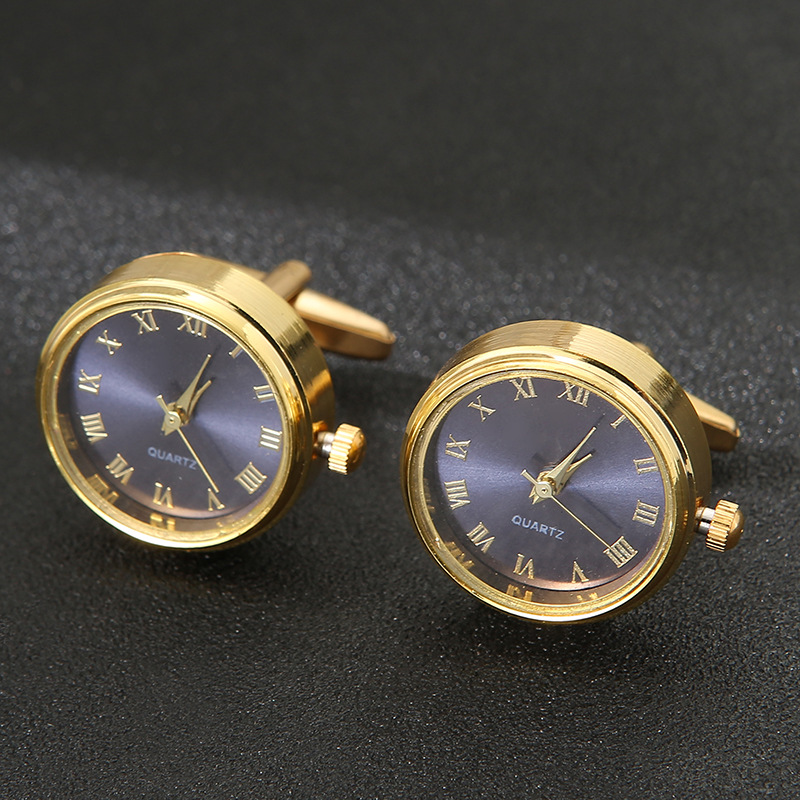 Luxury Cufflinks Watch Rotatab - Cufflinks Men Stainless Steel Luxury ulasan dan harga