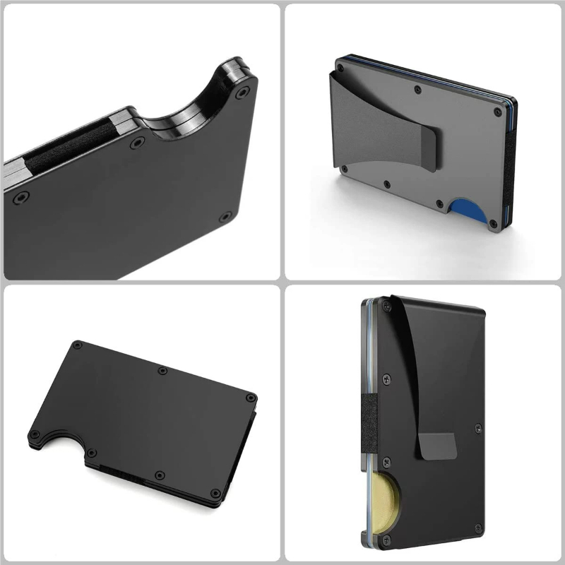 Minimalist Slim RFID Blocking  - Money Clip Minimalist Rfid Blocking ulasan dan harga