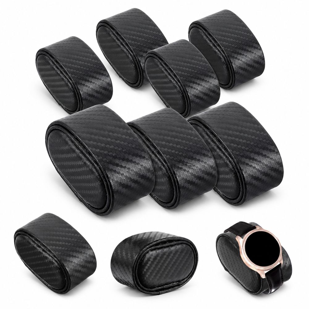 Carbon Fiber Texture Watch Dis - Watch Display Storage Box Carbon Fiber ulasan dan harga