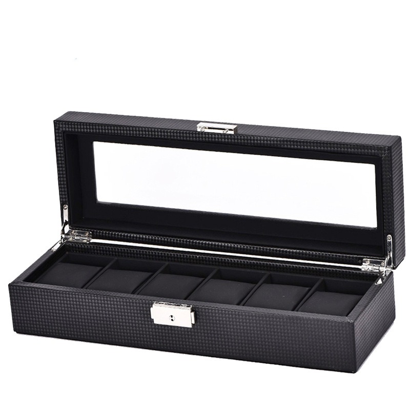Carbon Fiber Watch Display Box - Watch Display Storage Box Carbon Fiber ulasan dan harga