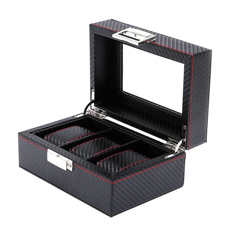 Carbon Fiber Watch Display Box - Watch Display Storage Box Carbon Fiber ulasan dan harga