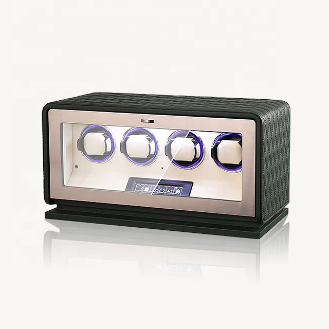 Luxury Automatic Wooden Watch  - Watch Winder 4 Watches Automatic Silent ulasan dan harga