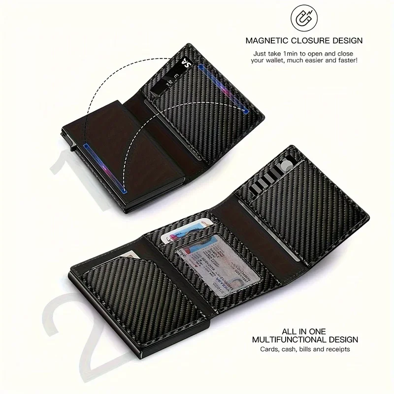 Normcore Men's Carbon Fiber Mi - Money Clip Minimalist Rfid Blocking ulasan dan harga