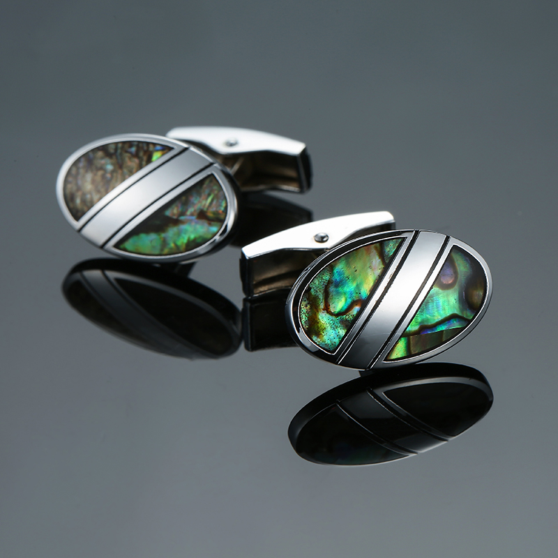 Novelty Luxury high quality st - Cufflinks Men Stainless Steel Luxury ulasan dan harga